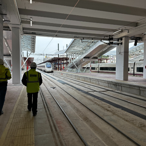 Electroisrael remodelación estación de Chamartin Madrid (4)