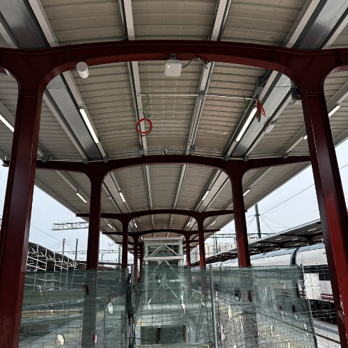 Electroisrael remodelación estación de Chamartin Madrid (5)
