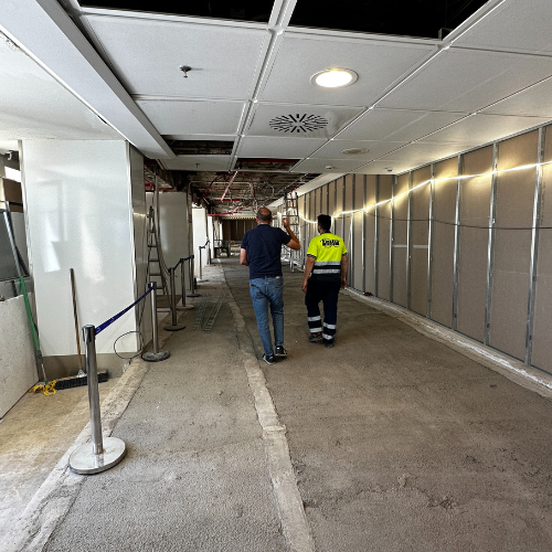 Electroisrael enovación de las pre-pasarelas de embarque de la T2 (5)
