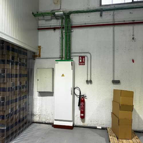 Electroisrael instalación eléctrica de la nueva fábrica de tortillas y nachos de maíz (3)